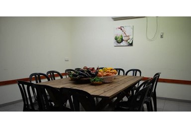 בר במדבר - מושב חצבה - מטבח מרכזי