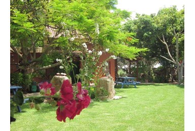 פנינה בבצת - חצר הצימר