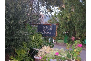 פנינה בבצת - חצר הצימר