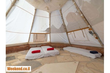 חאן חי נגב - אוהלי טיפי אינדיאנים