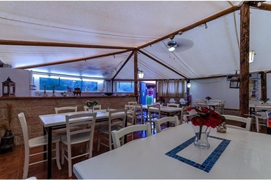 סהרה - צימרים בערבה - חדר האוכל