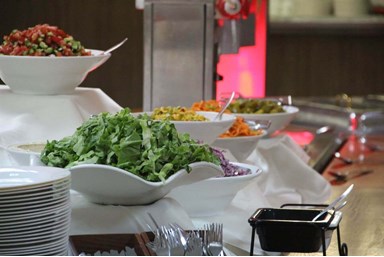 מלון אורחים נווה שלום - חדר האוכל