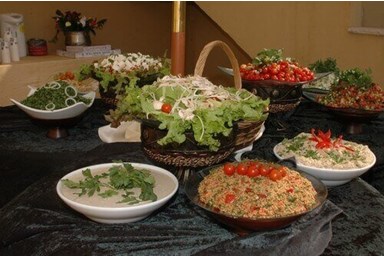 מלון אורחים נווה שלום - חדר האוכל