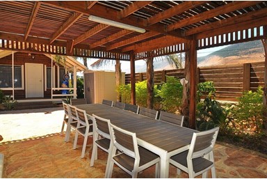 טרופי צימר  spa & resort - חצר, בריכה וספא