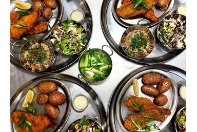 חאן גמלייה - מסעדת גמלייה