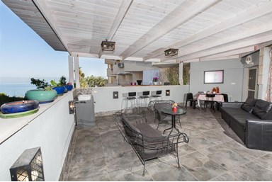 נוף אל מול כנרת - המרפסת והנוף