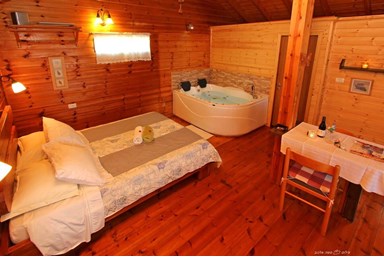 בקתות מול השקיעה - הסטודיו