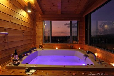 בקתות מול השקיעה - הסוויטה