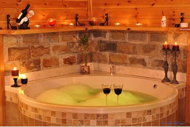 בקתות שגב ברמה - החצר והנוף