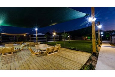 חאן מורגן - אירוח וחקלאות במדבר - מתחם החאן