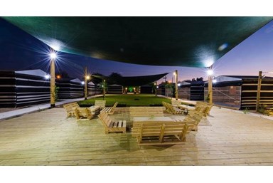 חאן מורגן - אירוח וחקלאות במדבר - מתחם החאן