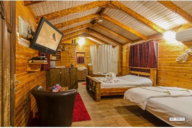 צימרים דרך הזית - בקתת העץ הזוגית