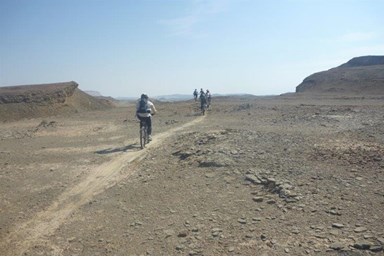 צימר זמן מדבר - טיולי אופניים