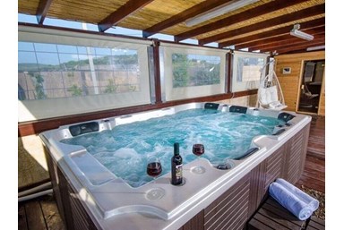 ספא בגורן - בקתה בספא - סוויטת הספא