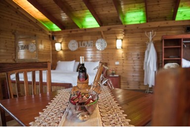 ספא בגורן - בקתה בספא - צימר בלב הספא