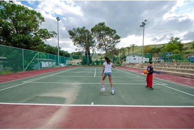 חדרי אירוח קיבוץ גשר - החצר והסביבה 