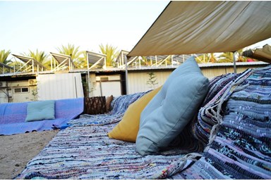 כלמא במדבר - מתחם החוץ