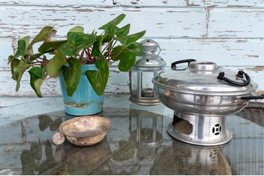 צימר ידיים מרפאות - החצר והנוף