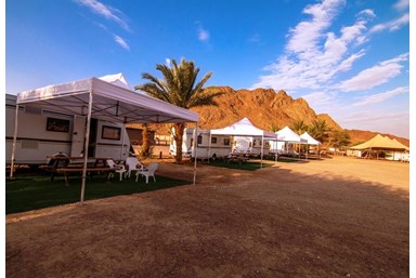 פארק תמנע לינה - קרוואנים