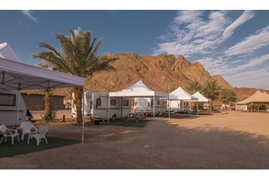 פארק תמנע לינה - קרוואנים