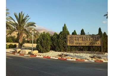 דירת אירוח עמק הירדן - החצר והסביבה