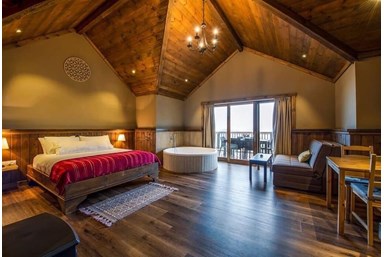 בקתות יער אודם - הבקתות