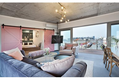 פנטהאוז היוקרה בבית השעון - פנטהאוז יוקרתי