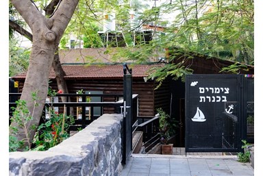 כנרת לודג'ינג - Kinneret Lodging - החצר הכפרית