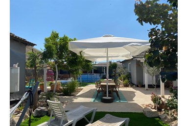 צימר נחלת ראובן - החצר 