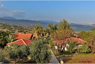 הילת האור בוטיק - הבריכה, הג'קוזי והחצר