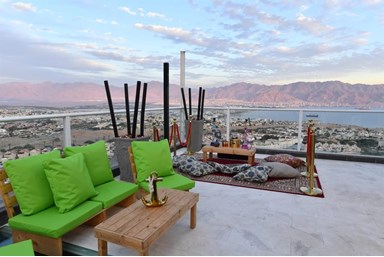 סקיי דובאי - המרפסות והנוף