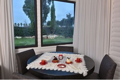 אחוזה בלבן - בקתות העץ