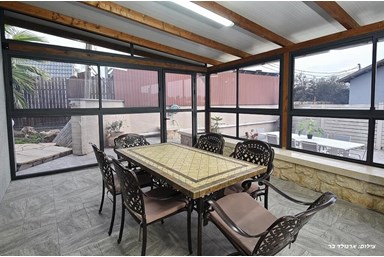 סוויטות אביאור - מתחם חוץ פרטי לכל סוויטה