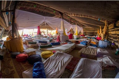 כפר הנוקדים - חאן האירוח