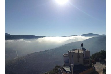אלג'רמק  2000 - הבית בכפר אירוח דרוזי - חורף באל ג'ארמק 2000